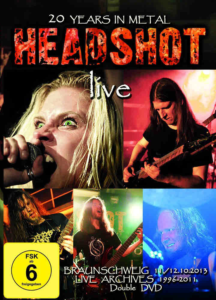 Headshot “Live – 20 Years In Metal”